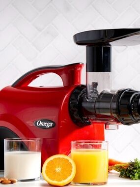 Omega Red Premium Nutrition System Cold Press Juicer (NC900)